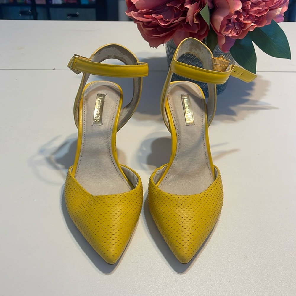 Louise et Cie Yellow Shoes